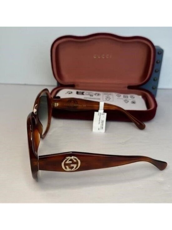 New Authentic GUCCI GG0796S-003\\\\ Oversized Octagonal Sunglasses main image 5